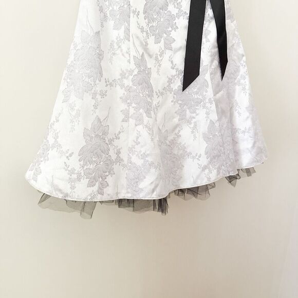 Gunne Sax Jessica McClintock Vintage Party Dress SZ 3/4 Strapless Tulle Prom NWT - Picture 3 of 8